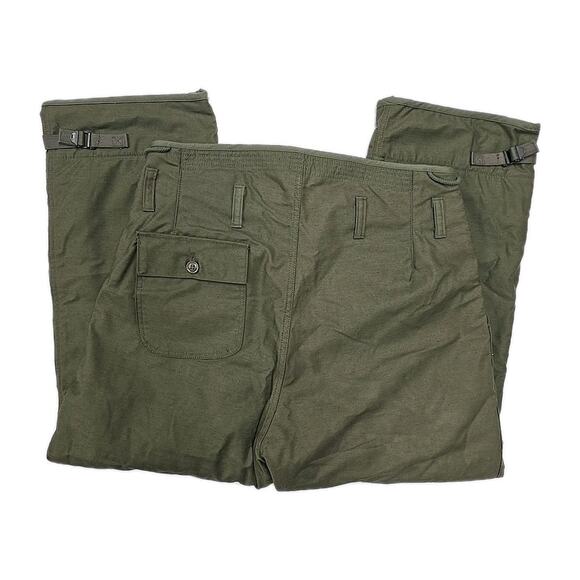 USGI Cold Weather Permeable Pants Trousers Sz L Made by Alpha Vintage Military - Picture 3 of 12